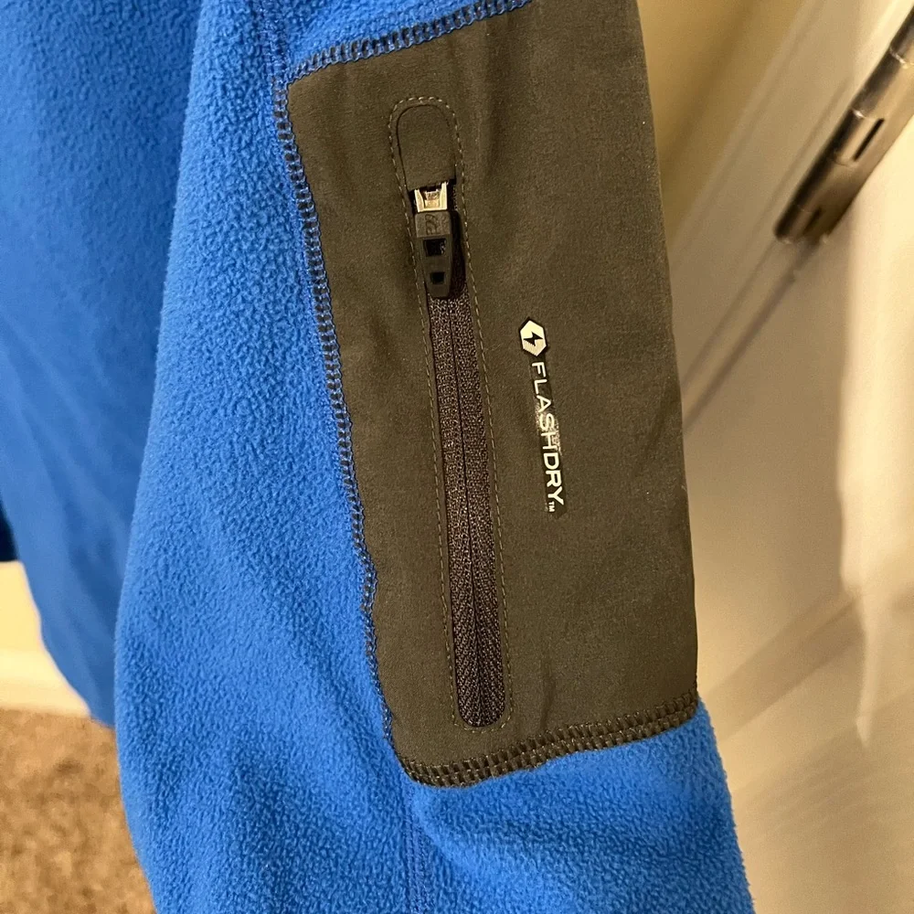 The North Face Men’s Zip-up Fleece Pullover / Size XXL / Lightweight Flash Dry